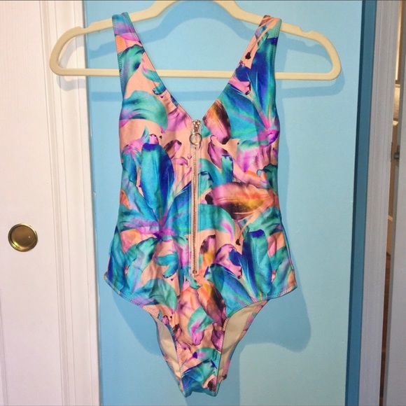 PacSun Other - Pacsun Tropical Floral One-Piece Swimsuit